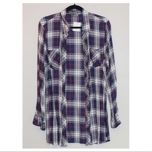 Nordstrom plaid button down